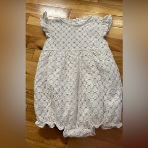 White Cecil and Lou bubble 3T